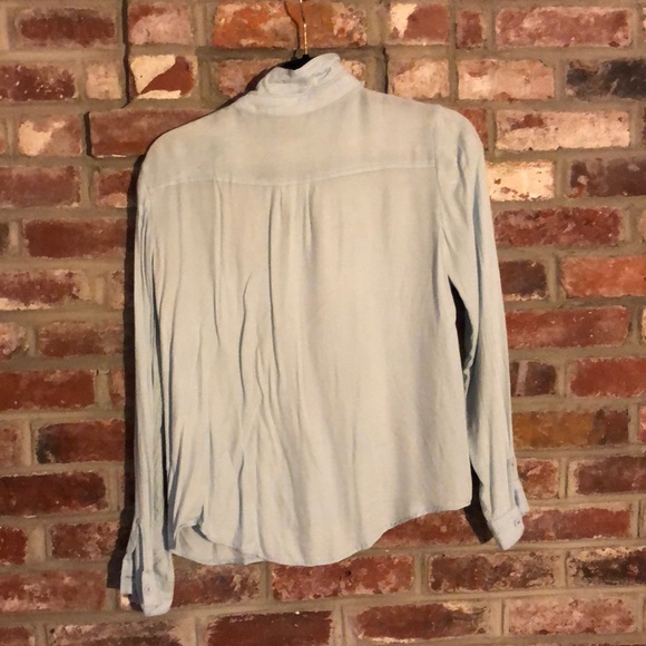 Blue button up - Picture 2 of 2